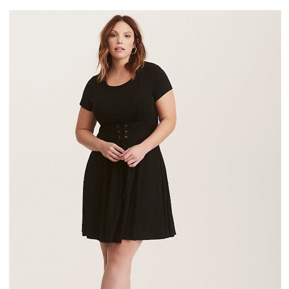 torrid Dresses & Skirts - Torrid Jersey Corset Belt Dress